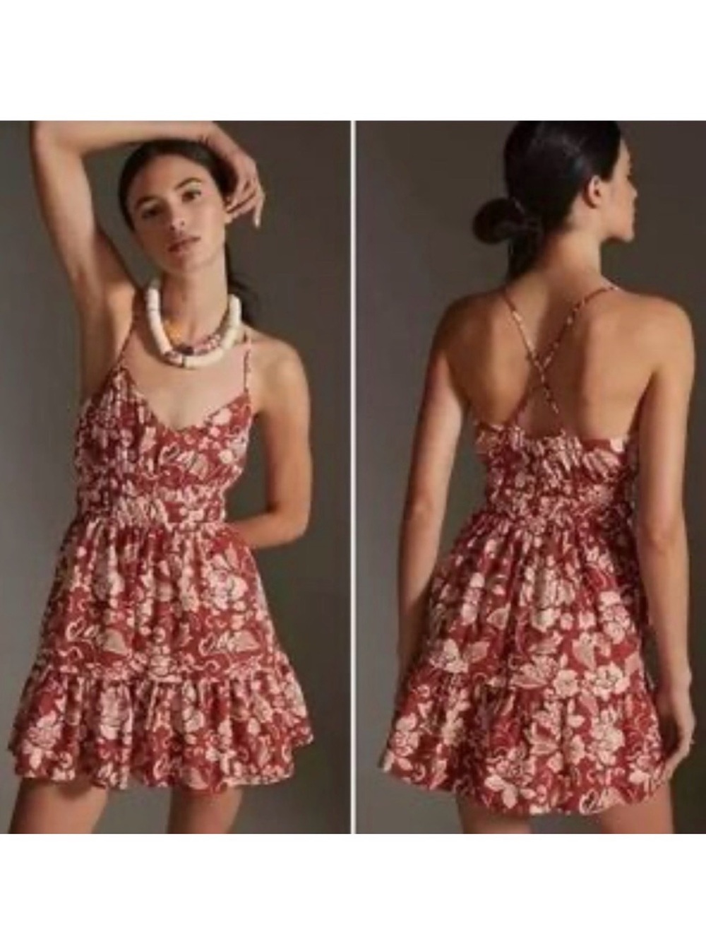 Anthropologie Somerset Sleeveless Mini Dress